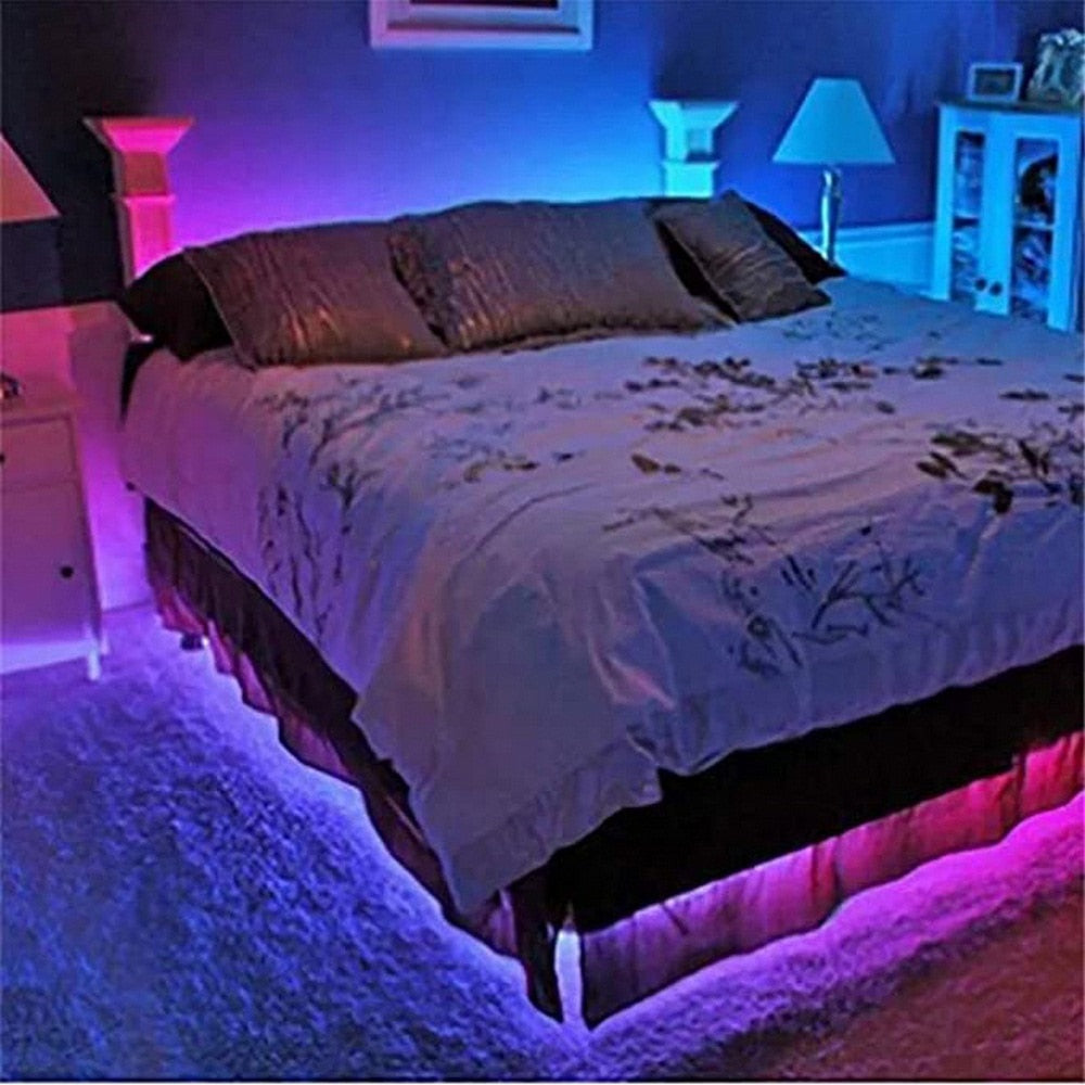 Bedroom Flexible Lamp LED Smart Human Body Induction Light Strip Home Indoor Night Lamp Waterproof Tape Ribbon Night Lighting